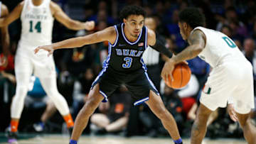 Duke basketball guard Tre Jones (Photo by Michael Reaves/Getty Images)