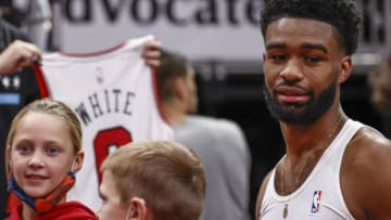 Coby White, Chicago Bulls Mandatory Credit: Kamil Krzaczynski-USA TODAY Sports