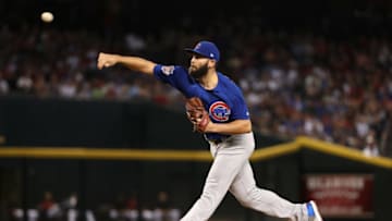 PHOENIX, AZ - AUGUST 13: Starting pitcher Jake Arrieta (Photo by Christian Petersen/Getty Images)