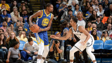 Kevin Durant Golden State Warriors (Photo by Noah Graham/NBAE via Getty Images)