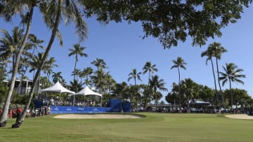 HONOLULU, HI - JANUARY 16: A view of the 9th green during the third round of the Sony Open in Hawaii at Waialae Country Club on January 16, 2016 in Honolulu, Hawaii. (Photo by Chris Condon/PGA TOUR)
