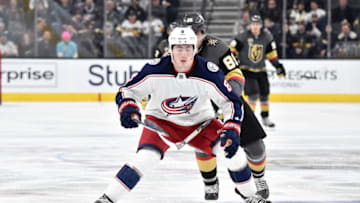 LAS VEGAS, NV - JANUARY 23: Zach Werenski