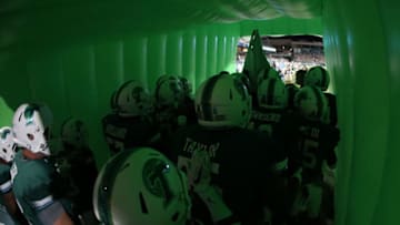 NEW ORLEANS, LA - SEPTEMBER 03: Members of the Tulane Green Wave are introduced before playing the Duke Blue Devils on September 3, 2015 in New Orleans, Louisiana. (Photo by Chris Graythen/Getty Images)