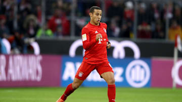 Thiago Alcantara, Bayern Munich. (Photo by Alexander Hassenstein/Bongarts/Getty Images)