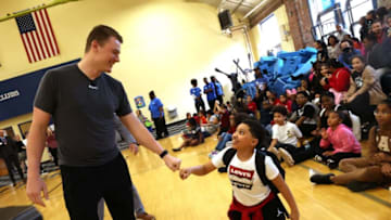 Mac Jones, New England Patriots quarterback, was in attendance to celebrate the life-changing mission and work of Boys & Girls Clubs of Metro South at the Brockton Clubhouse on Wednesday, April 12, 2023.Mac Jones