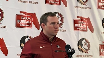 FSU offensive coordinator Kenny DillinghamKenny Dillingham