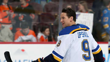 PHILADELPHIA, PA - JANUARY 06: Scottie Upshall