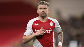MONACO, MONACO - FEBRUARY 23: Caio Henrique of AS Monaco during the UEFA Europa League knockout round play-off leg two match between AS Monaco and Bayer 04 Leverkusen at Stade Louis II on February 23, 2023 in Monaco, Monaco. (Photo by Jonathan Moscrop/Getty Images)