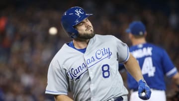 TORONTO, ON - SEPTEMBER 21: Mike Moustakas