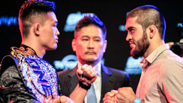 Christian Lee vs. Saygid Guseyn Arslanaliev (photo by Amy Kaplan/FanSided)