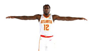 Taurean Prince #12 of the Atlanta Hawks (Photo by Kevin Liles/NBAE via Getty Images)