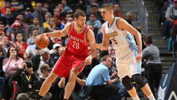 DENVER, CO - DECEMBER 14: Donatas Motiejunas