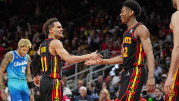 Atlanta Hawks. Mandatory Credit: Dale Zanine-USA TODAY Sports