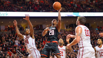 LUBBOCK, TX - FEBRUARY 17: Toddrick Gotcher