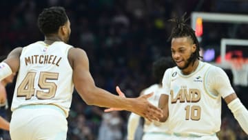 Donovan Mitchell and Darius Garland, Cleveland Cavaliers. (Photo by Ken Blaze-USA TODAY Sports)