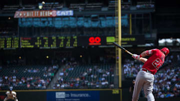 SEATTLE, WA - SEPTEMBER 10: Mike Trout (Photo by Lindsey Wasson/Getty Images)