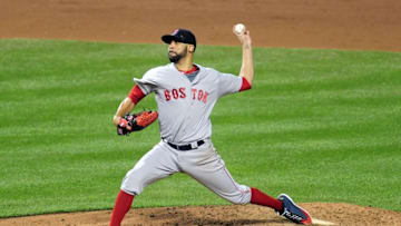 Sep 22, 2016; Baltimore, MD, USA; Boston Red Sox pitcher David Price (24) throws a pitch in the fifth inning against the Baltimore Orioles at Oriole Park at Camden Yards. Mandatory Credit: Evan Habeeb-USA TODAY Sports