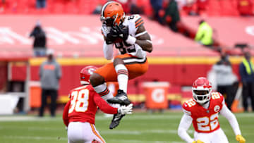 Cleveland Browns David Njoku (Photo by Jamie Squire/Getty Images)