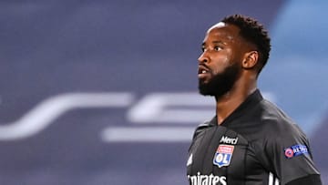 Moussa Dembele, Lyon. (Photo by FRANCK FIFE / POOL / AFP) (Photo by FRANCK FIFE/POOL/AFP via Getty Images)