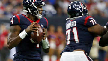 Houston Texans left guard Tytus Howard (Photo by Bob Levey/Getty Images)