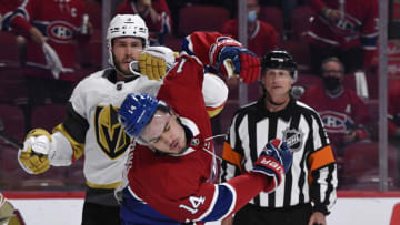 Jun 20, 2021; Montreal, Quebec, CAN; Montreal Canadiens Nick Suzuki. Mandatory Credit: Eric Bolte-USA TODAY Sports