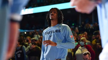 Ja Morant, Memphis Grizzlies (Photo by Justin Ford/Getty Images)