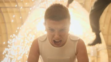 Millie Bobby Brown's Eleven unleashes in 'Stranger Things' season 4. | CREDIT: NETFLIX