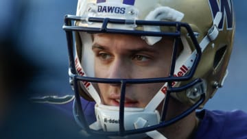 SEATTLE, WA - OCTOBER 28: Quarterback Jake Browning