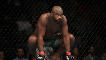 CHICAGO, IL - JUNE 09: Rashad Evans prepares to fight Anthony Smith in their light heavyweight bout during the UFC 225: Whittaker v Romero 2 event at the United Center on June 9, 2018 in Chicago, Illinois. Smith won by TKO. (Photo by Dylan Buell/Getty Images)