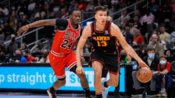 Atlanta Hawks. Mandatory Credit: Dale Zanine-USA TODAY Sports