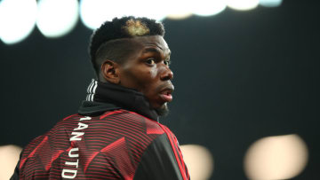 MANCHESTER, ENGLAND - DECEMBER 26: Paul Pogba of Manchester United during the Premier League match between Manchester United and Newcastle United at Old Trafford on December 26, 2019 in Manchester, United Kingdom. (Photo by Robbie Jay Barratt - AMA/Getty Images)