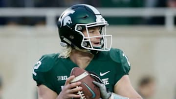 Rocky Lombardi, Michigan State football (Photo by Duane Burleson/Getty Images)