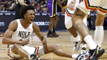 Trey Murphy III #25 of the New Orleans Pelicans (Photo by Sean Gardner/Getty Images)