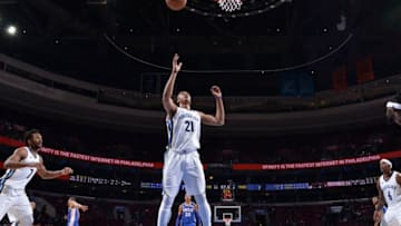 PHILADELPHIA,PA - MARCH 21 : Deyonta Davis