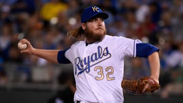 KANSAS CITY, MO - AUGUST 4: Brandon Maurer
