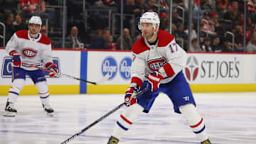 DETROIT, MICHIGAN - FEBRUARY 18: Ilya Kovalchuk #17 of the Montreal Canadiens (Photo by Gregory Shamus/Getty Images)