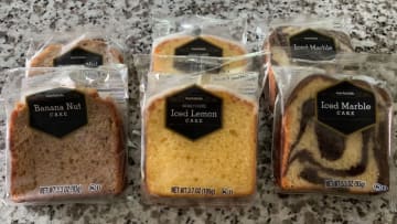 Marketside Banana Nut, Iced Lemon and Iced Marble Cakes. Image by Kimberley Spinney