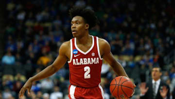 PITTSBURGH, PA - MARCH 17: Collin Sexton #2 of the Alabama Crimson Tide dribbles against the Villanova Wildcats in the second round of the 2018 NCAA Men's Basketball Tournament at PPG PAINTS Arena on March 17, 2018 in Pittsburgh, Pennsylvania. (Photo by Justin K. Aller/Getty Images)