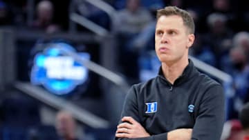 Duke basketball head coach Jon Scheyer (Kelley L Cox-USA TODAY Sports)