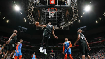 MINNEAPOLIS, MN - MARCH 5: Karl-Anthony Towns #32 of the Minnesota Timberwolves. Copyright 2019 NBAE (Photo by David Sherman/NBAE via Getty Images)