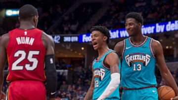 Ja Morant, Memphis Grizzlies Mandatory Credit: Justin Ford-USA TODAY Sports