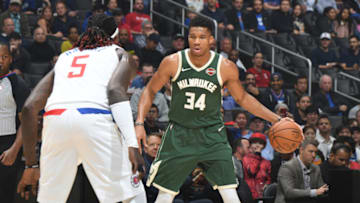 LA Clippers Milwaukee Bucks (Photo by Andrew D. Bernstein/NBAE via Getty Images)