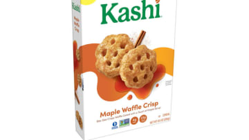 New Kashi Maple Waffle Crisp, photo provided by Kashi