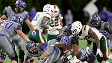 DURHAM, NC - SEPTEMBER 29: Daniel Jones