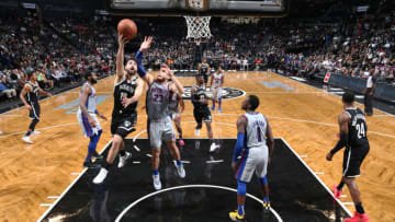 Brooklyn Nets Joe Harris. Mandatory Copyright Notice: Copyright 2018 NBAE (Photo by Nathaniel S. Butler/NBAE via Getty Images)