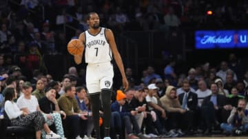 Kurt Helin said that nothing likely gets done soon and that it may be late September before we start to get real heat on the Kevin Durant trade front Mandatory Credit: Gregory Fisher-USA TODAY Sports