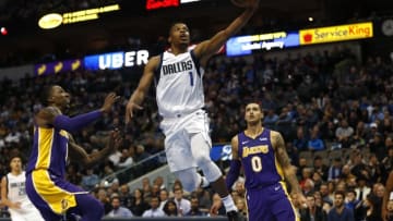 DALLAS, TX - FEBRUARY 10: Dennis Smith Jr.