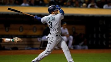 OAKLAND, CA - SEPTEMBER 25: Mike Zunino