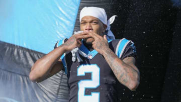 Carolina Panthers wide receiver DJ Moore. (Jim Dedmon-USA TODAY Sports)
