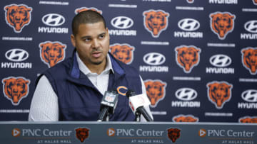 Chicago Bears, Ryan Poles (Kamil Krzaczynski-USA TODAY Sports)